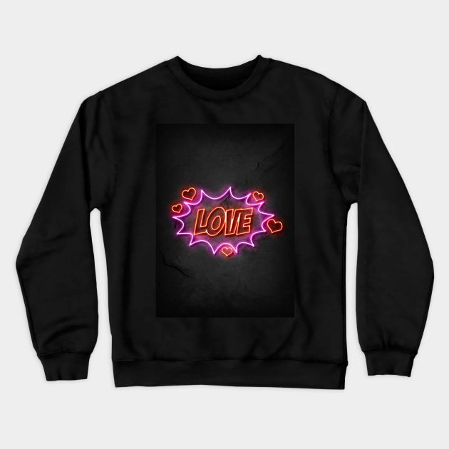 Love Crewneck Sweatshirt by Durro